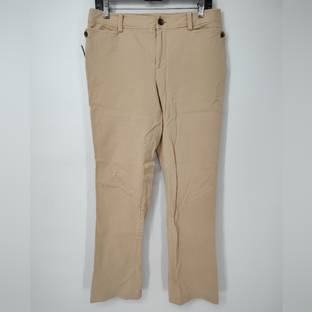Ralph Lauren Women's Tan Straight Leg Jeans Size 6